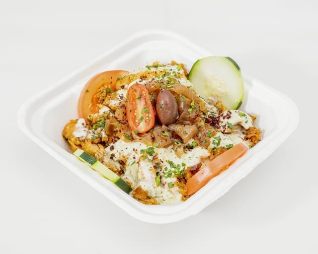Chick’n’Rice Shawarma.